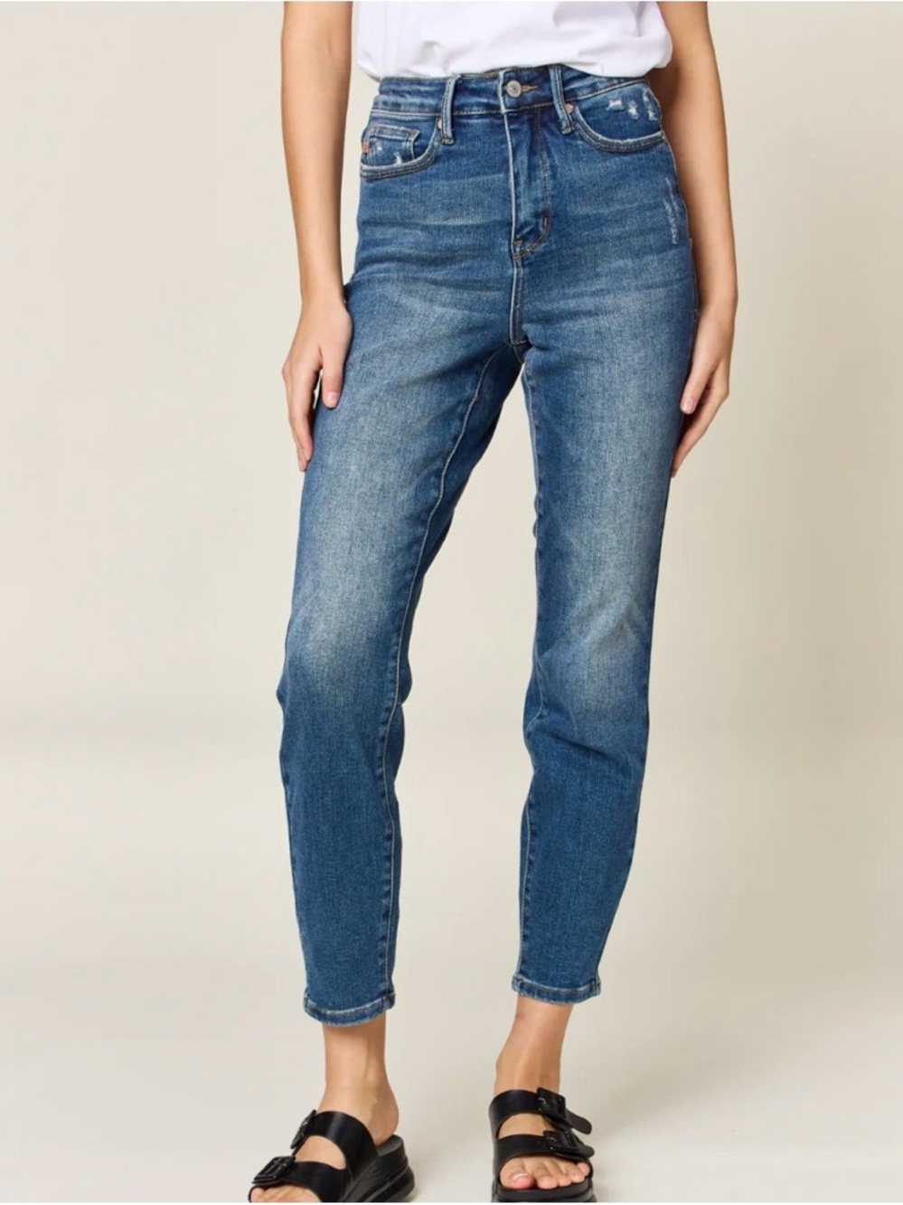 Judy Blue High Waist Tummy Control Slim Jeans Size 31